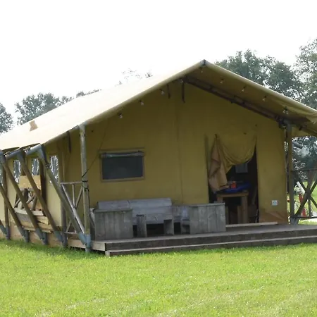 Glampingtent 6 Persoons Lindershoeve Campo de lujo