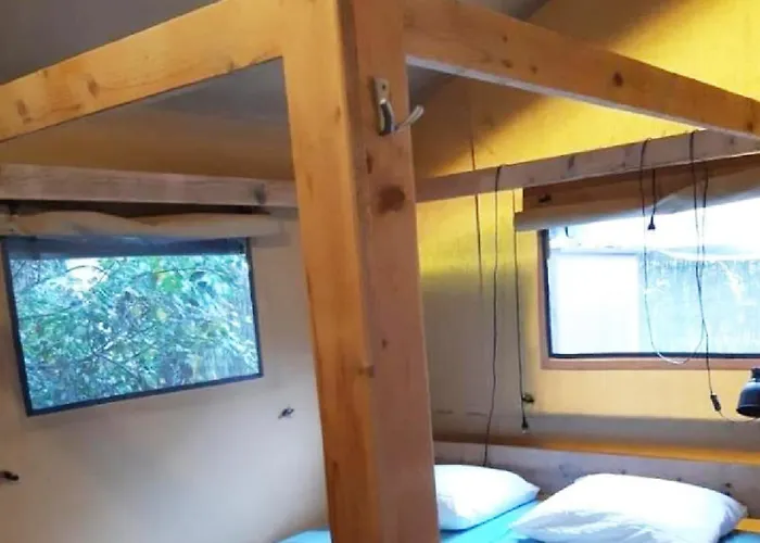 Luxussátor Glampingtent 6 Persoons Lindershoeve *