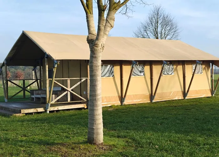 Glampingtent 6 Persoons Lindershoeve Luxussátor Bergeijk