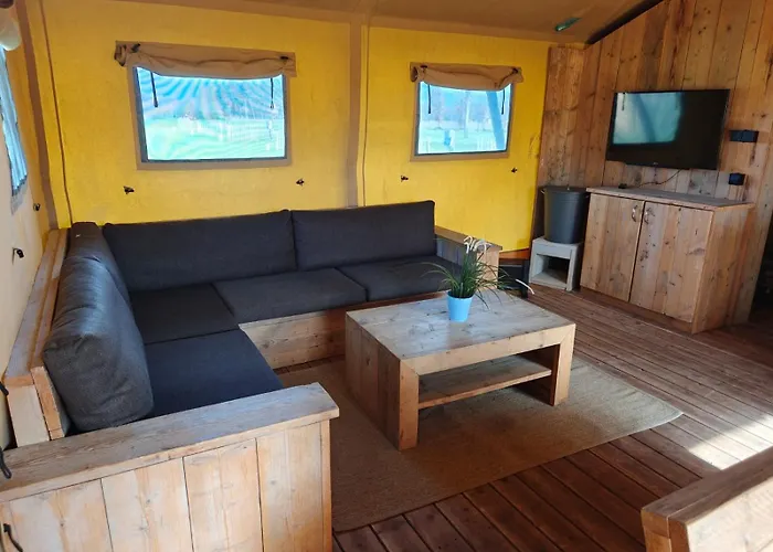 Glampingtent 6 Persoons Lindershoeve Luxussátor *